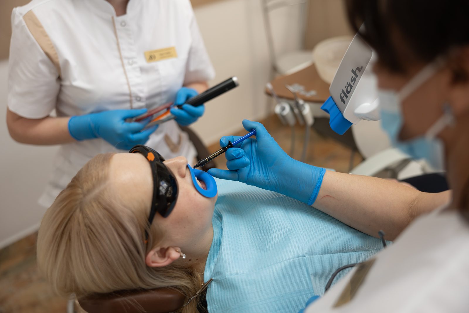 Tratament de stomatologie estetică la clinica Dr Olga